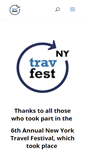 Mobile Screenshot of nytravfest.com